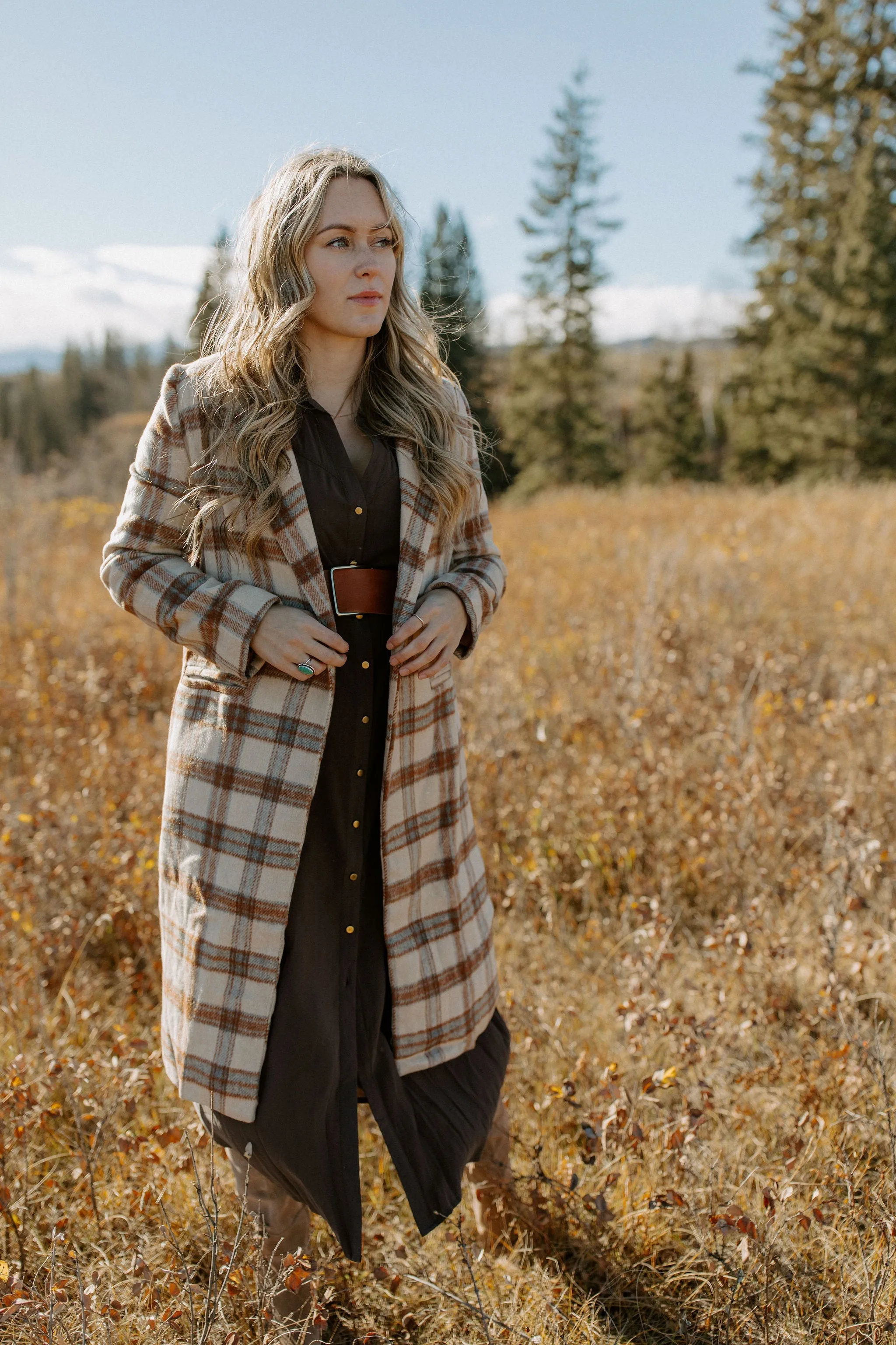 The Nature Lover Plaid Coat