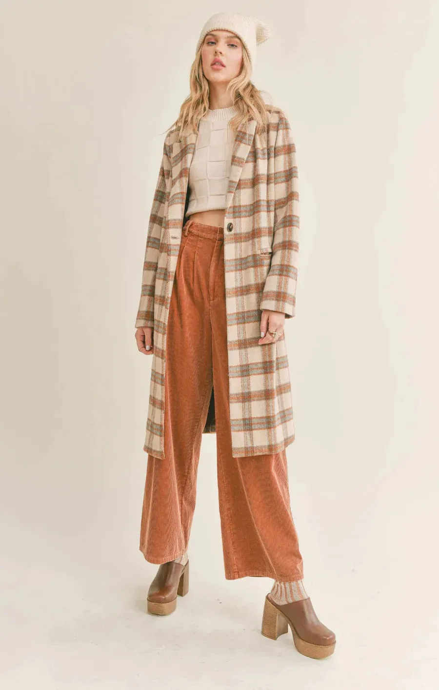 The Nature Lover Plaid Coat