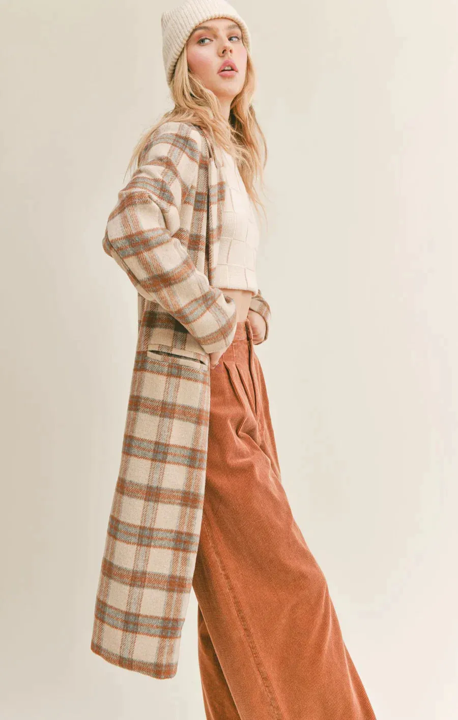 The Nature Lover Plaid Coat