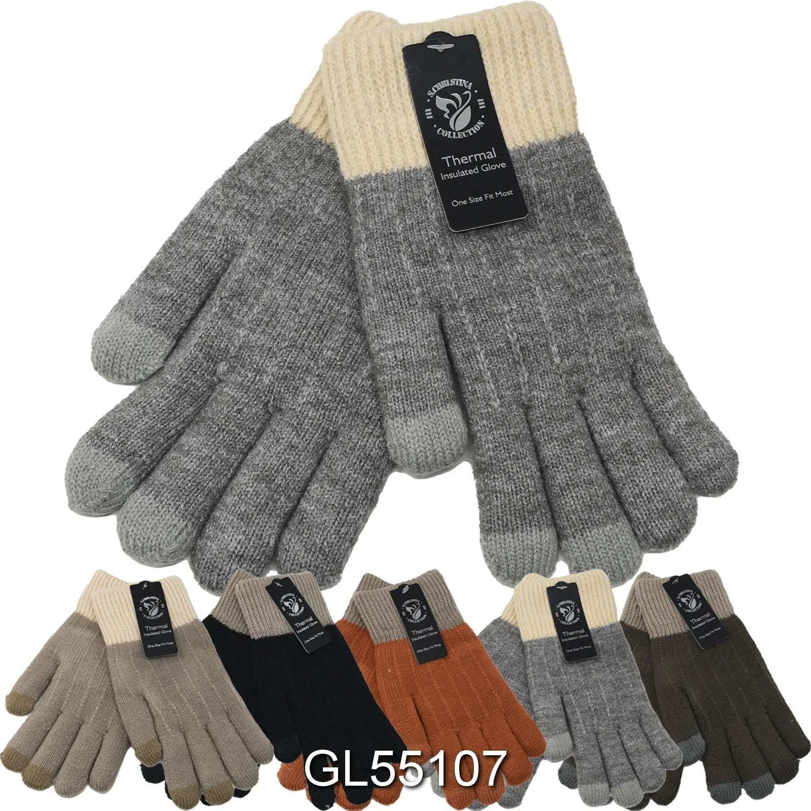 Thermal Insulated Touch Screen Winter Gloves GL55107