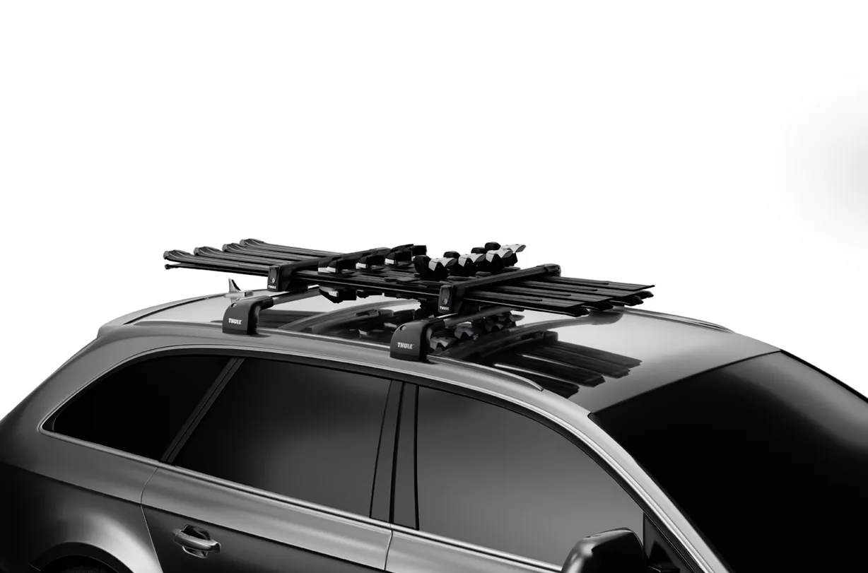 Thule SnowPack L 6 Ski/Snowboard Rack (Black)