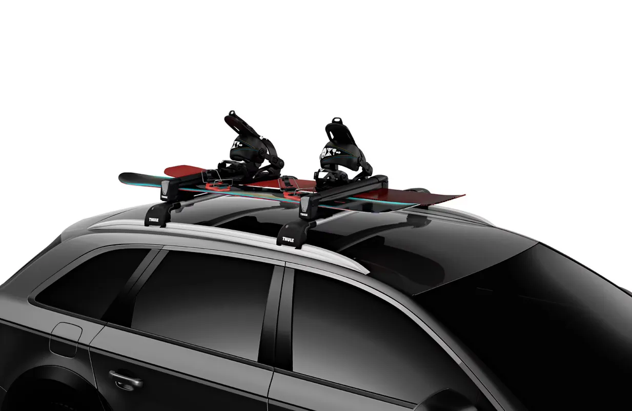 Thule SnowPack L 6 Ski/Snowboard Rack (Black)