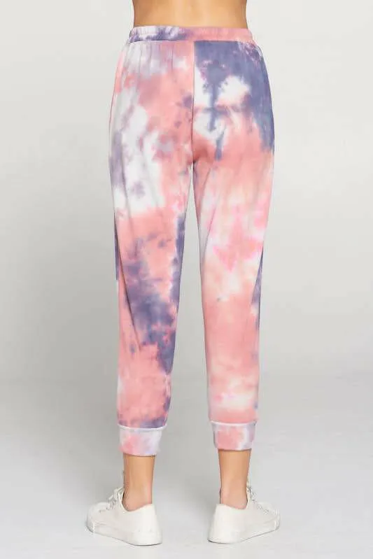 Tie Dye Jogger Pants with Pockets