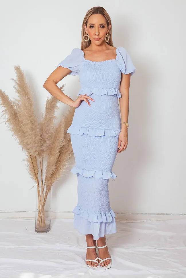 Tiered Ruffle Maxi Dress