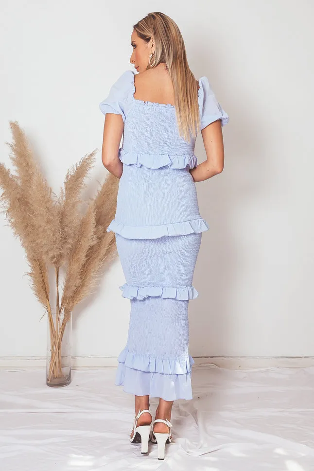 Tiered Ruffle Maxi Dress