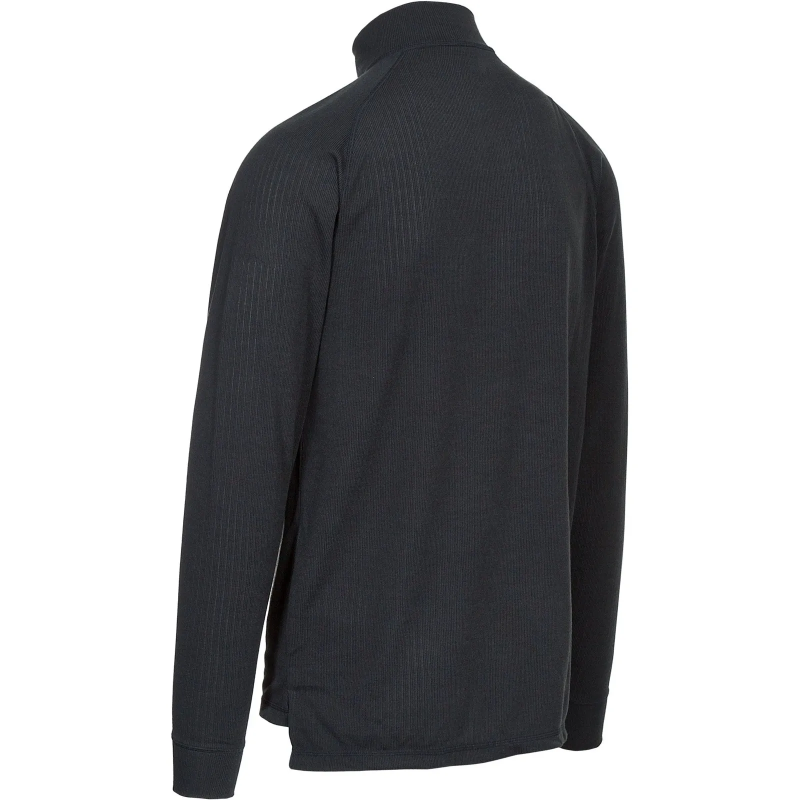 Trespass Wise360 1/2 Zip Quick Dry Top - Black