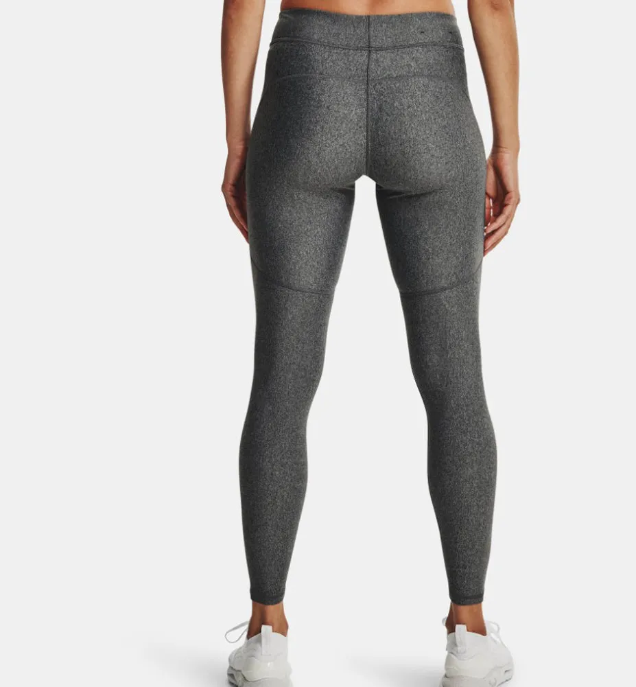 UA HG Authentics Legging in Grey by Under Armour