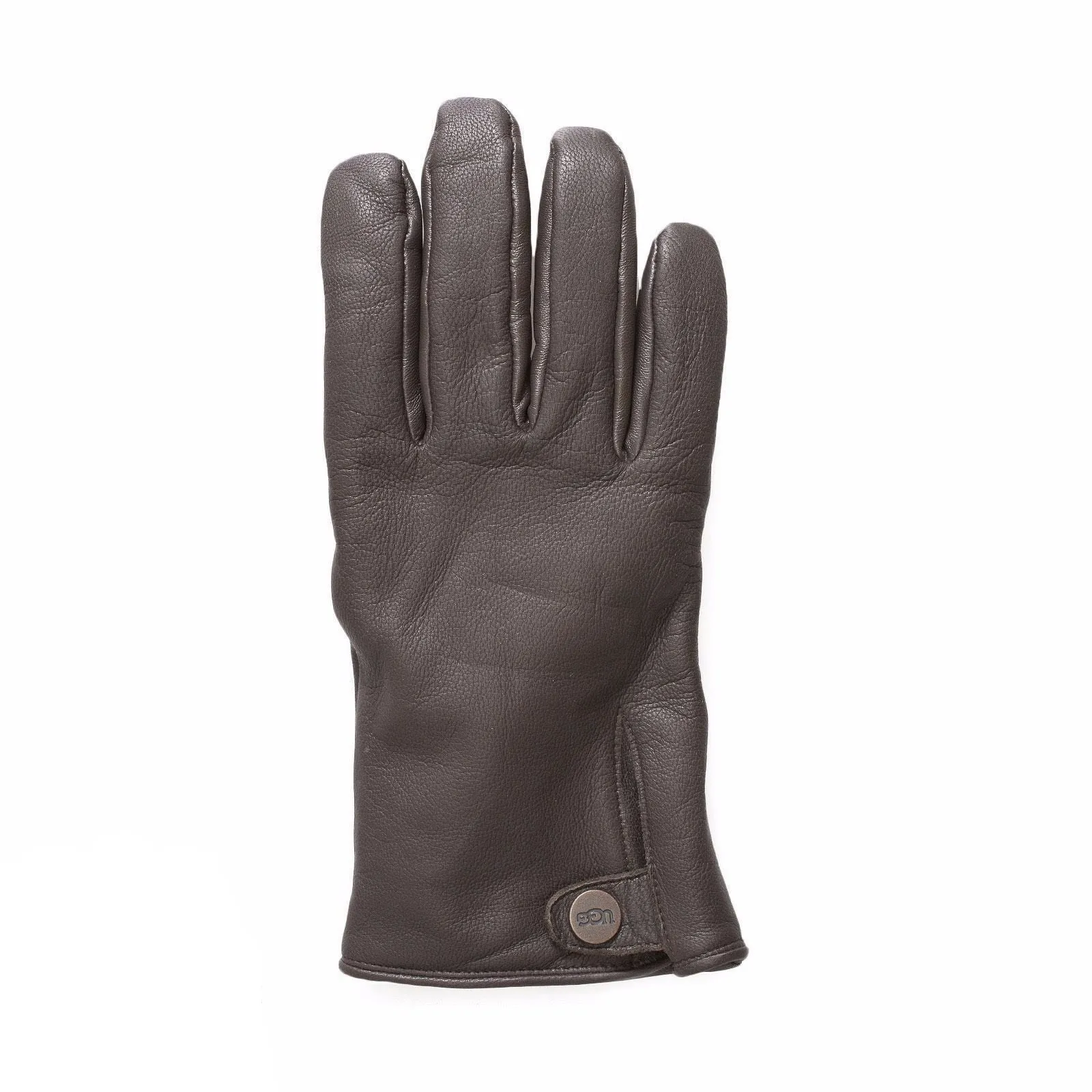 UGG Snap Tab Smart Chocolate Gloves