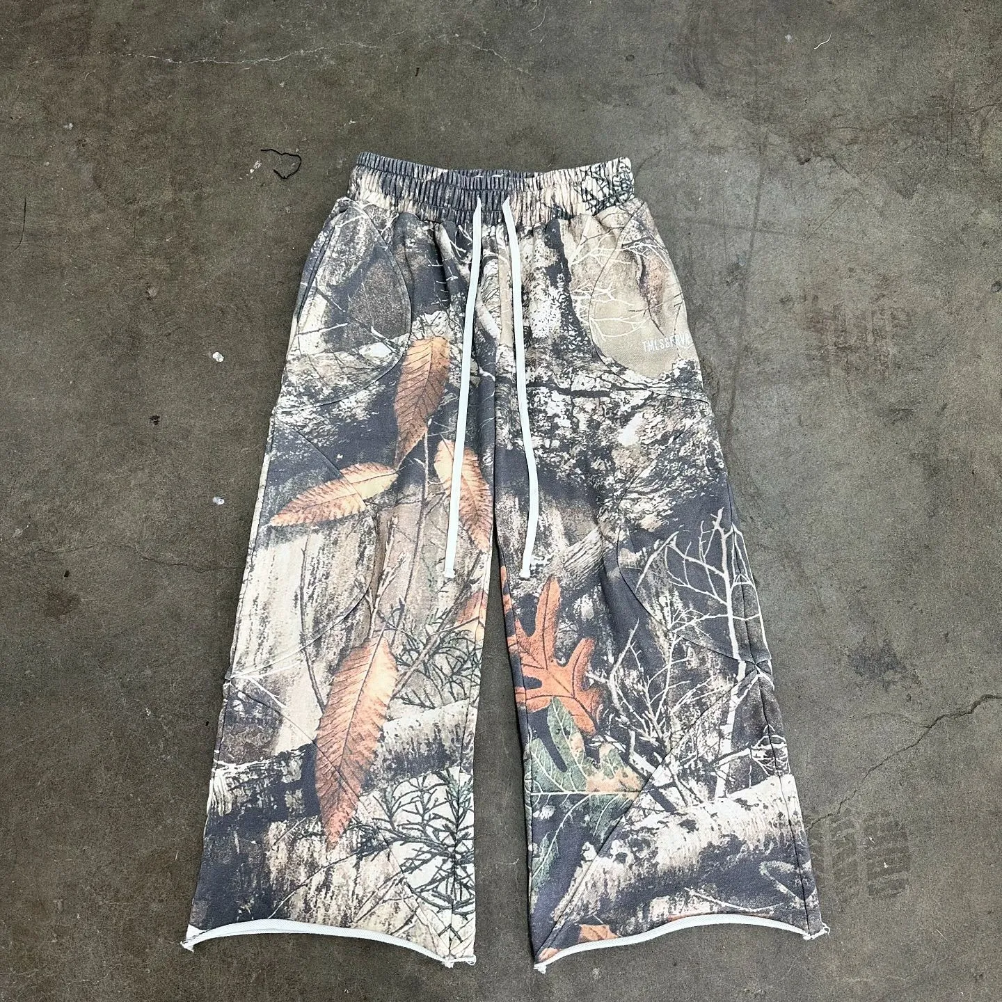 Vintage Camouflage Casual Sweatpants