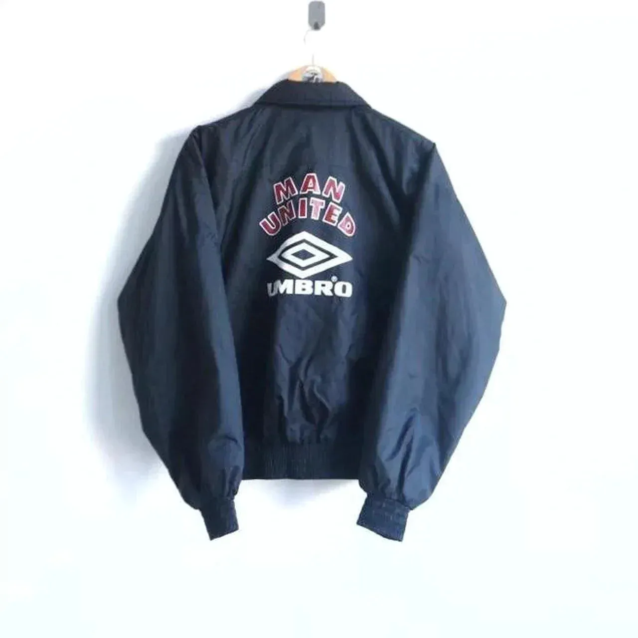 VINTAGE UMBRO MANCHESTER UNITED BOMBER JACKET (XS)  (S)