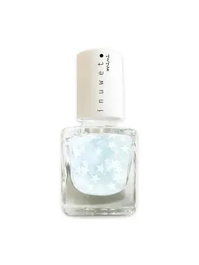 Waterbased Nail Polish Kids Green - Top Coat Stars