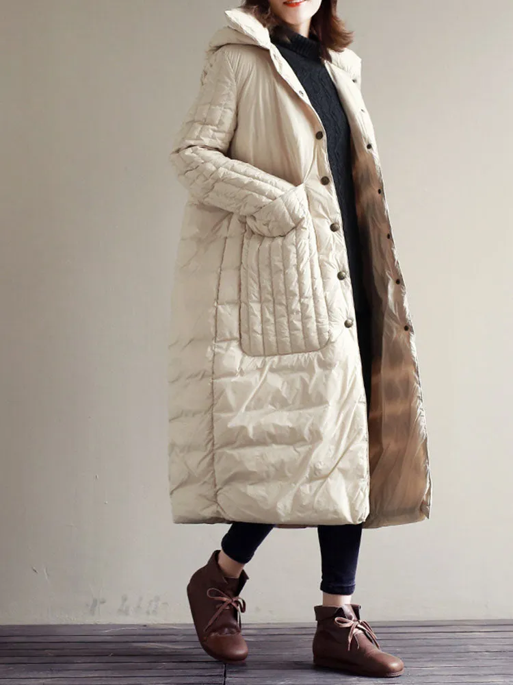 White Loose Fitting women Winter 90% Duck Down Jackets, Down Jacket Women  Down Coat Plus Size