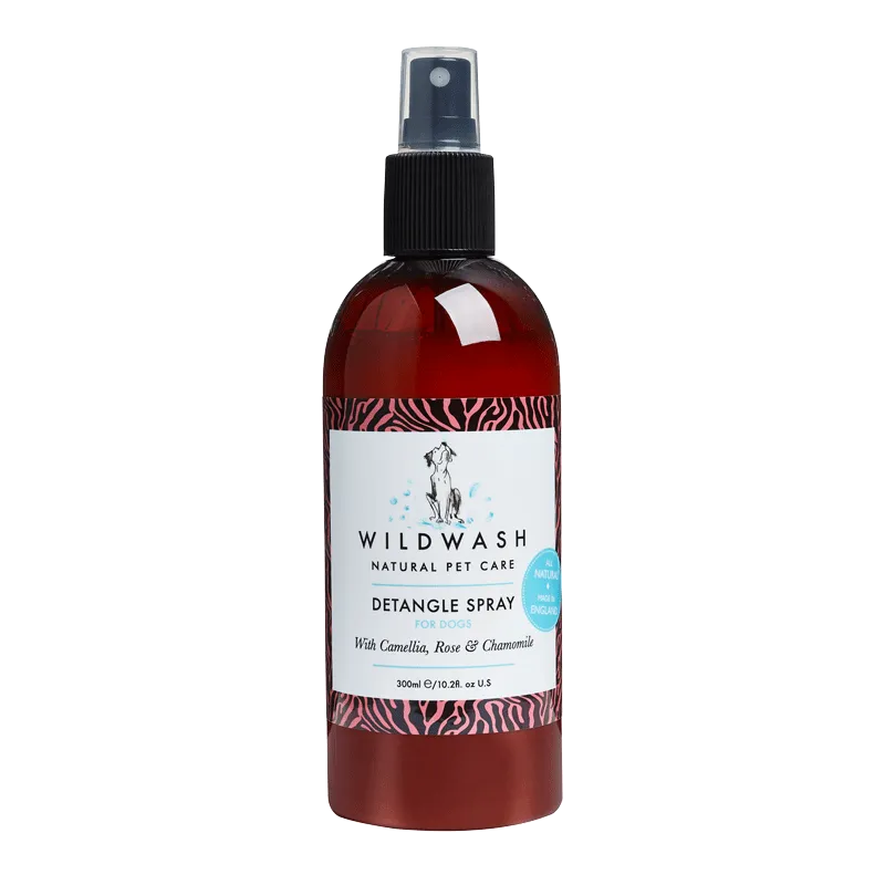 WILDWASH PRO DETANGLE SPRAY FOR DOGS AND PUPPIES 300ML