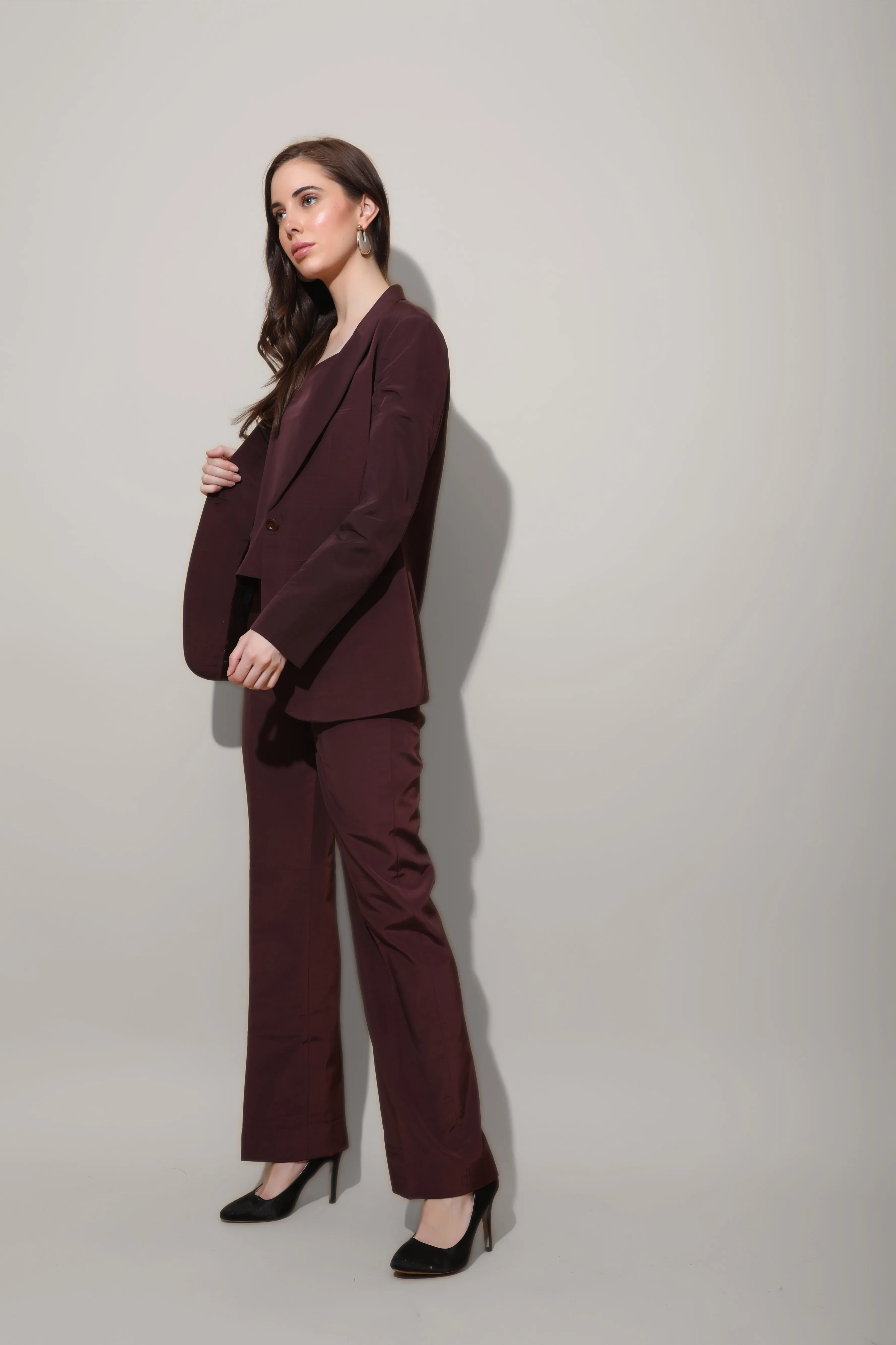 Wine Formal Pants