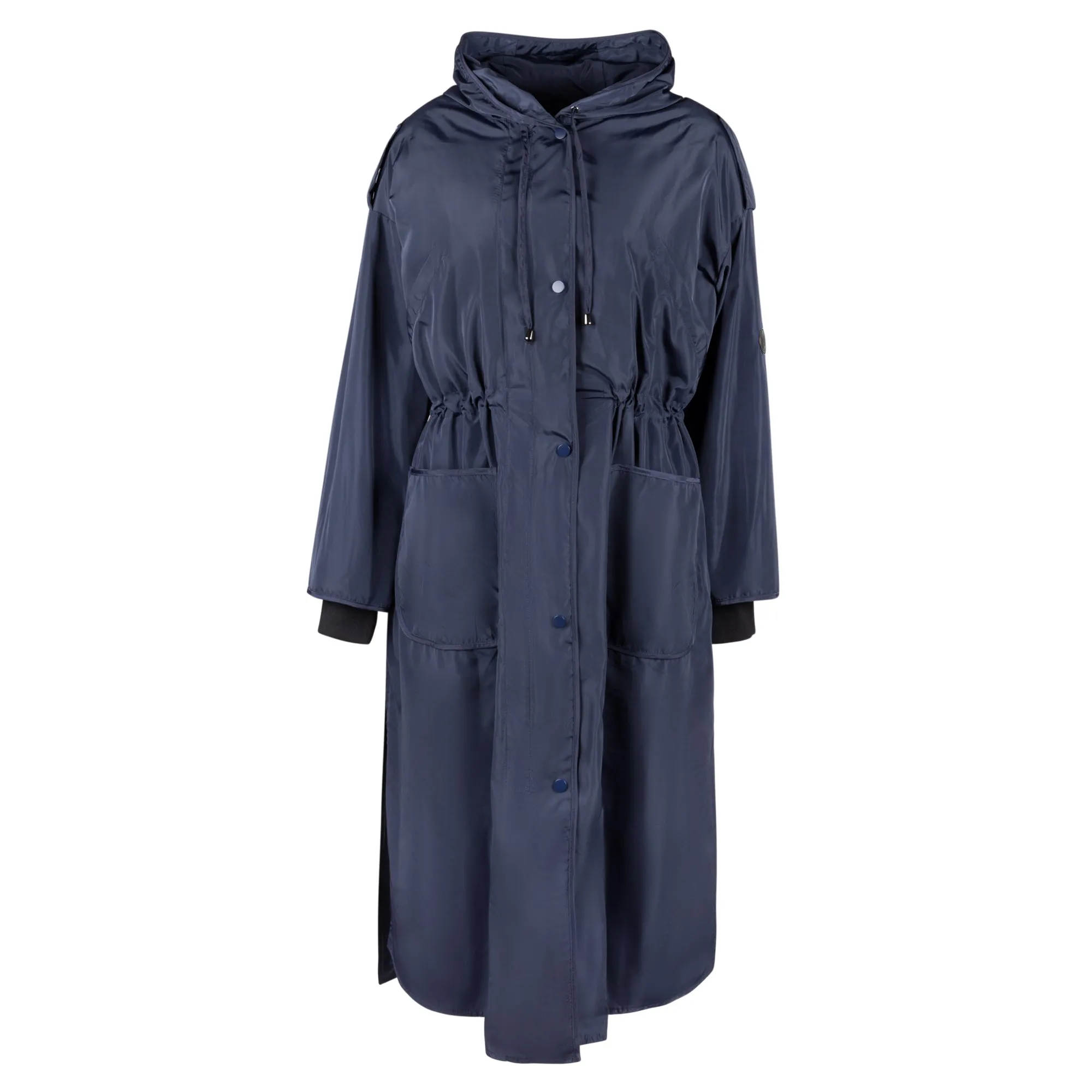 Women's Down Raincoat - Black