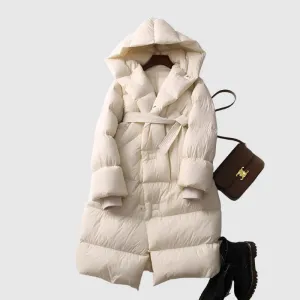 Women's Elegant Long Down Coat