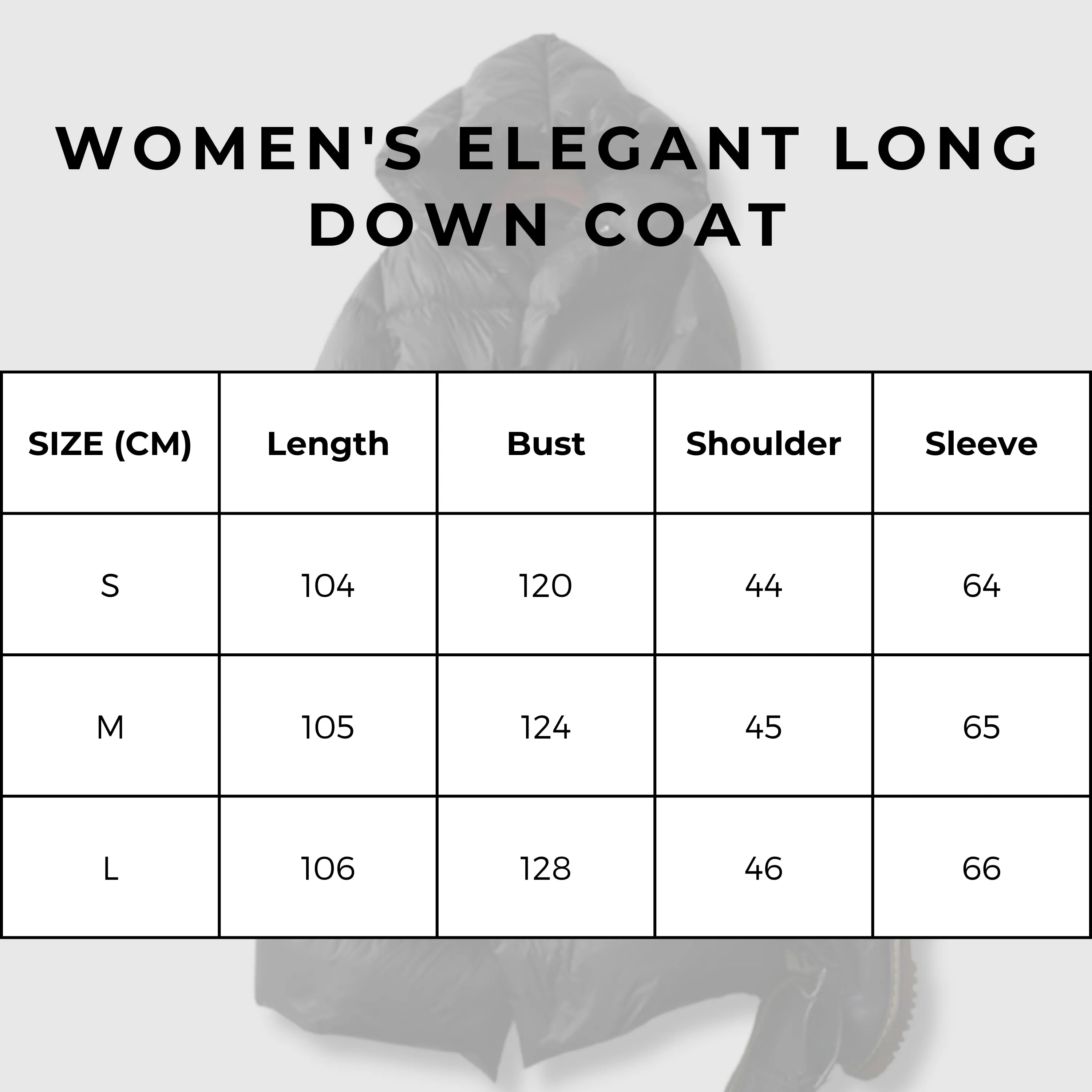 Women's Elegant Long Down Coat