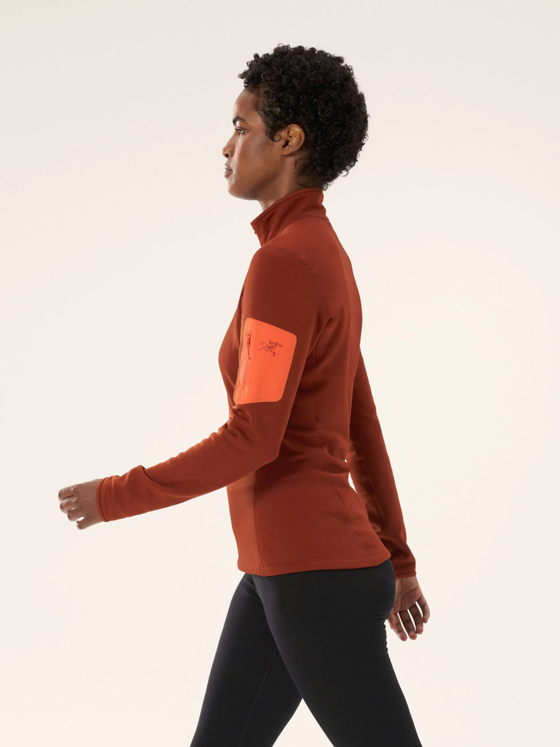 Women's Kyanite Baselayer Zip Neck Top