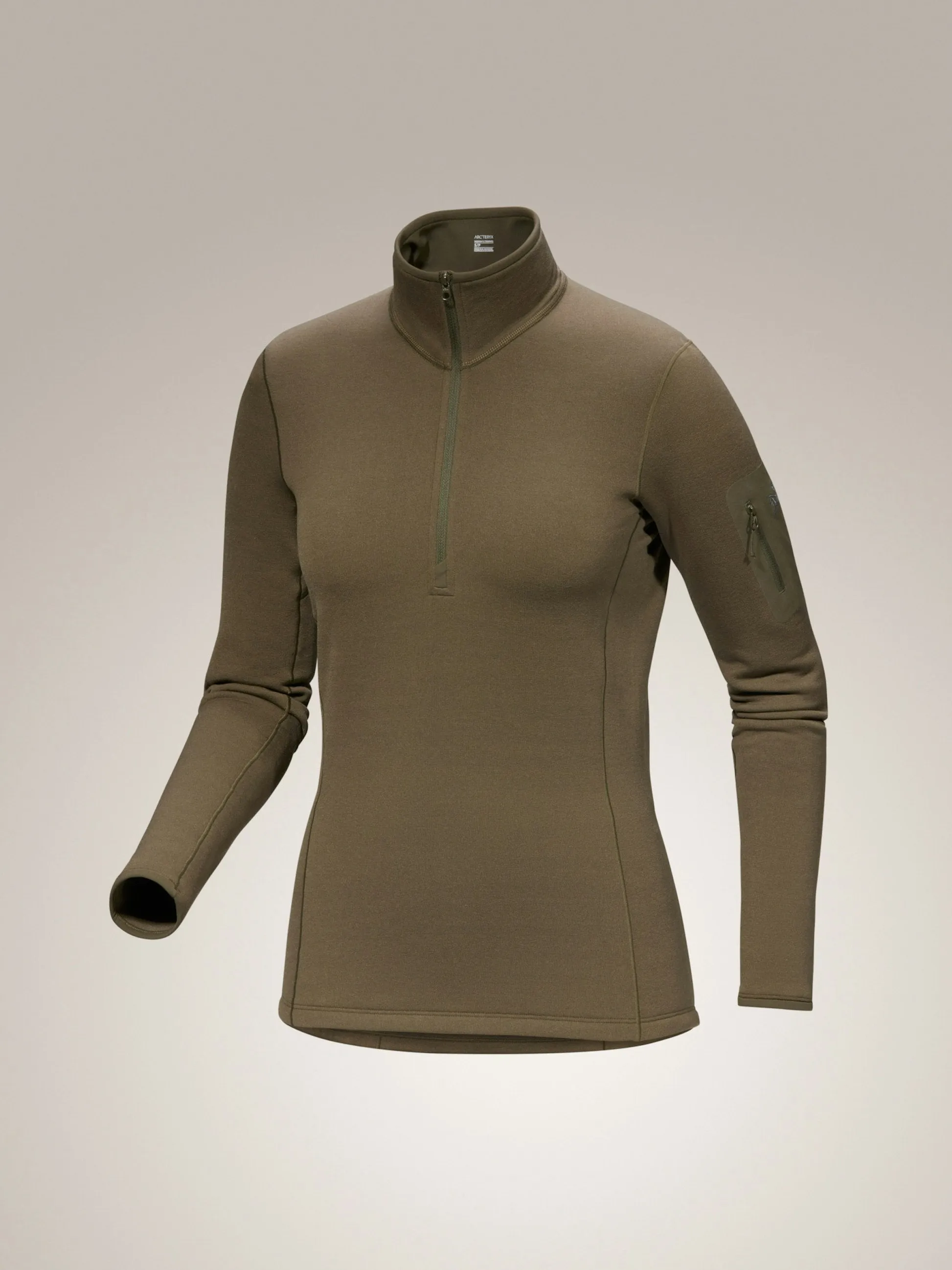 Women's Kyanite Baselayer Zip Neck Top