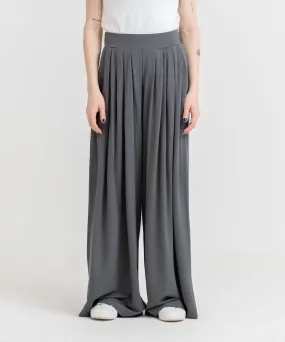 Women's Modal Pleated Flared Pants