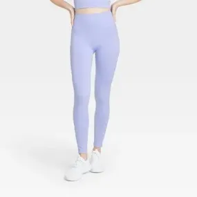 Women's Seamless High-Rise Leggings - All In Motion Lilac Purple XS