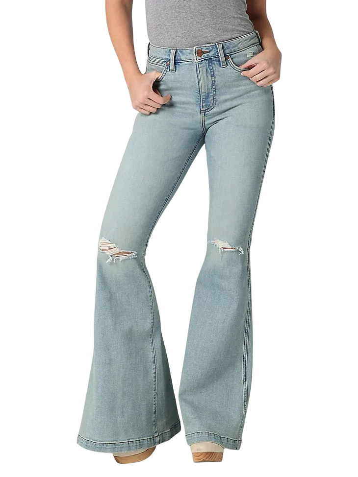 Wrangler Women's Retro High Rise Flare Jeans