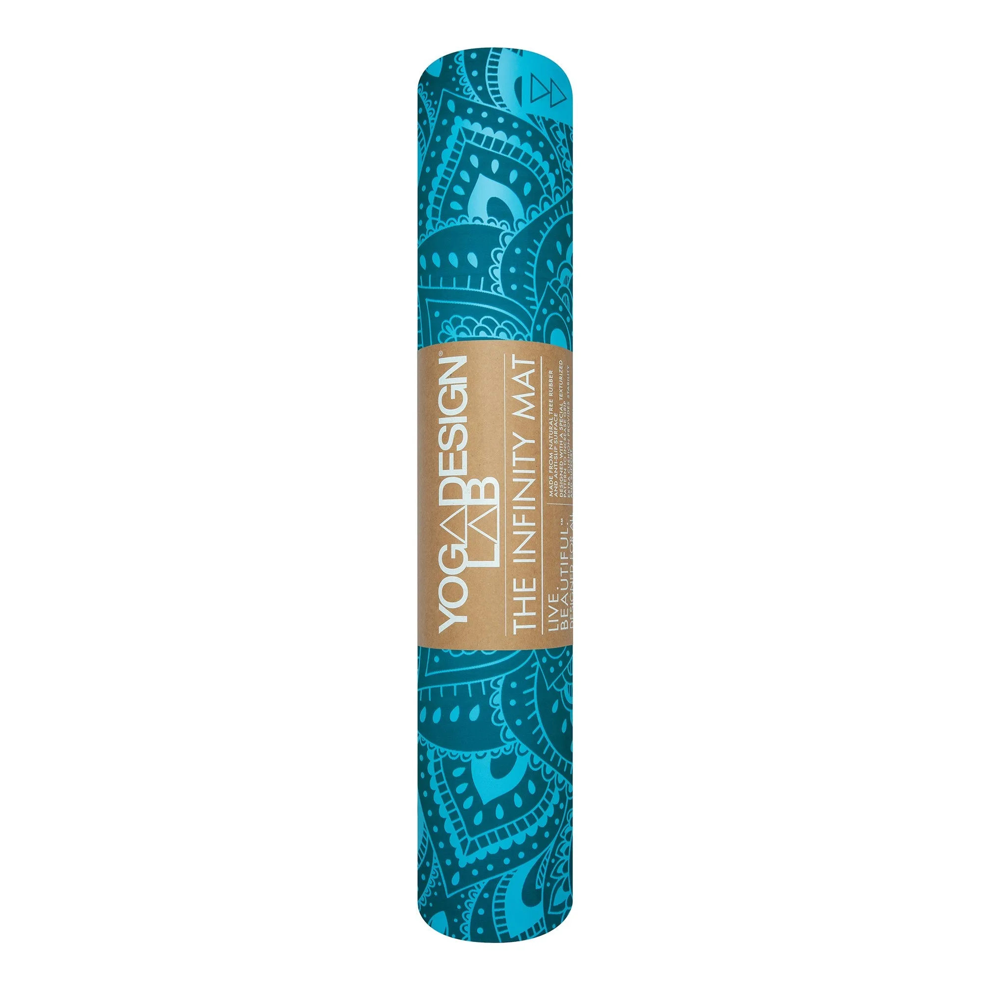 Yoga Design Lab Infinity Yoga Mat 3mm Mandala Aqua