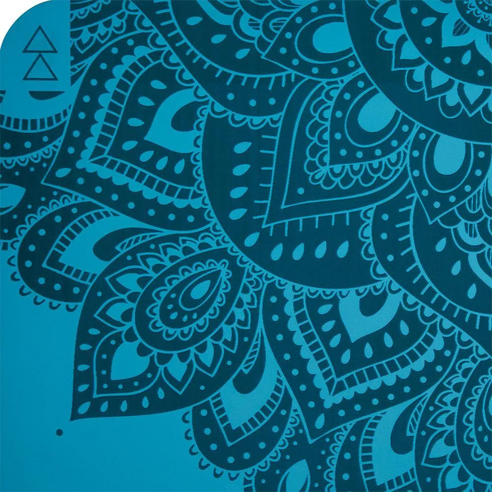 Yoga Design Lab - Infinity Yoga Mat - Mandala Aqua - The Best Yoga Mat provides great support