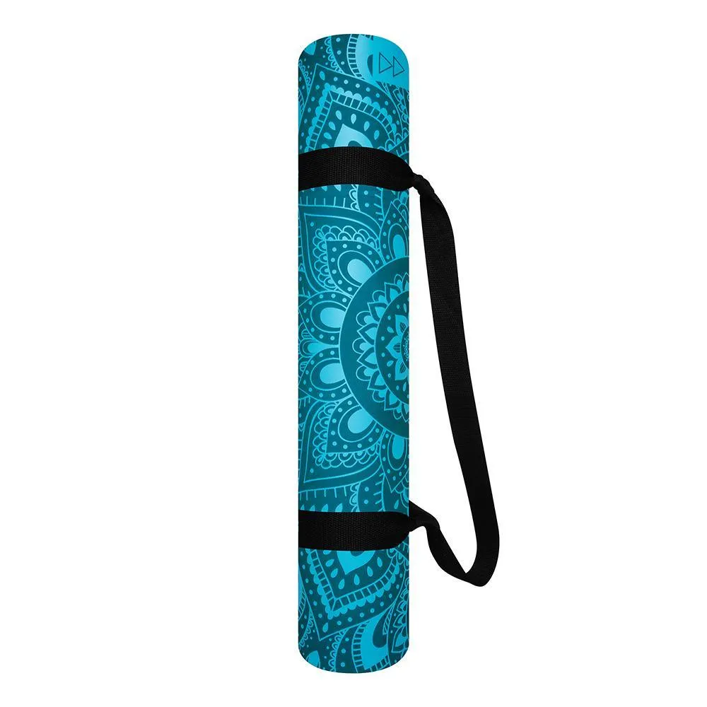 Yoga Design Lab - Infinity Yoga Mat - Mandala Aqua - The Best Yoga Mat provides great support